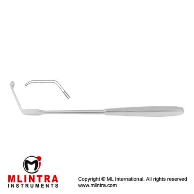 Zenker Retractor Stainless Steel, 25 cm - 9 3/4" Blade Size 35 x 8 mm